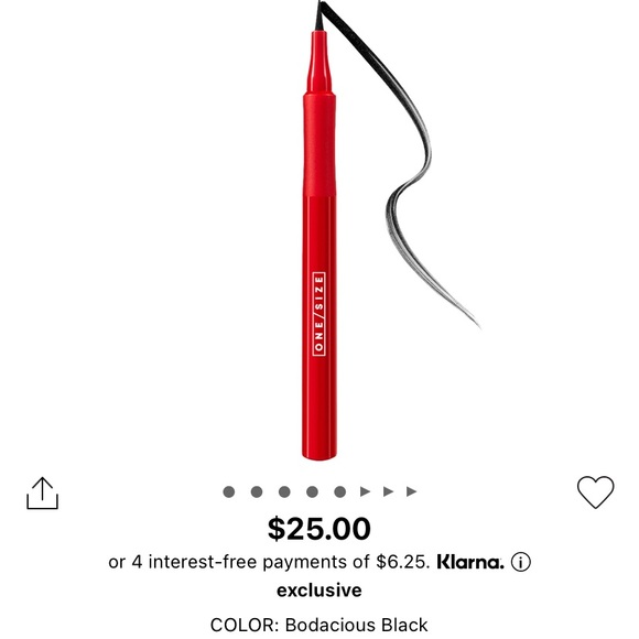 Patrick Starr ( one size) liquid black eyeliner 1.2g - Picture 1 of 4